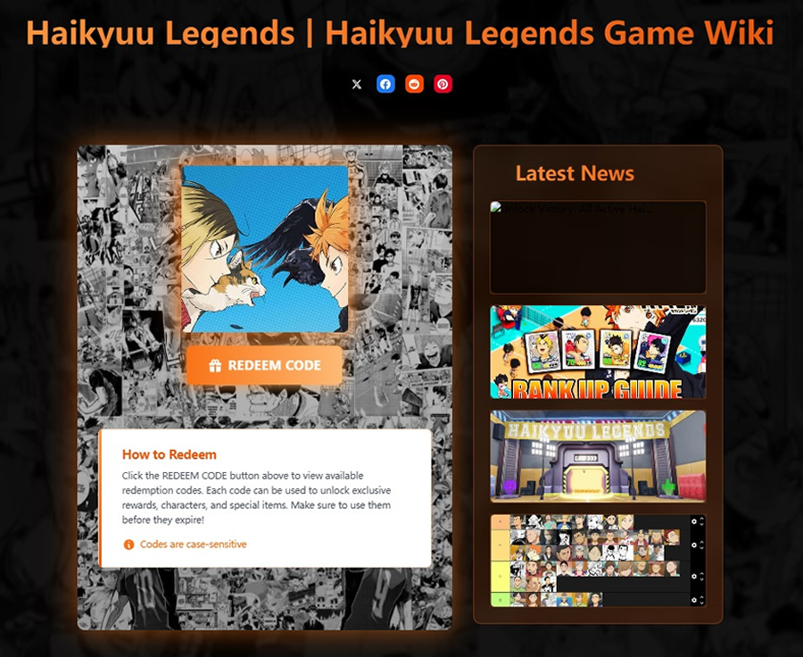 Discover active Haikyuu Legends codes to redeem coins, items, and more. Stay ahead in the game with these updates!