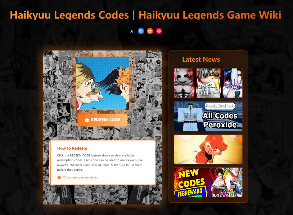 Discover active Haikyuu Legends codes to redeem coins, items, and more. Stay ahead in the game with these updates!