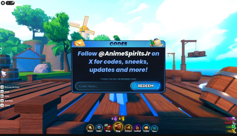 Roblox: Anime Spirits Journey Codes (March 2025)